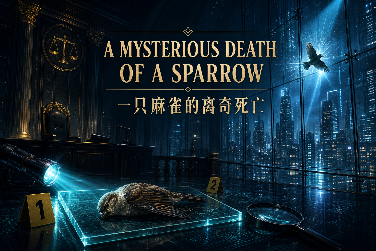 A Mysterious Death of a Sparrow / 一只麻雀的离奇死亡 case poster